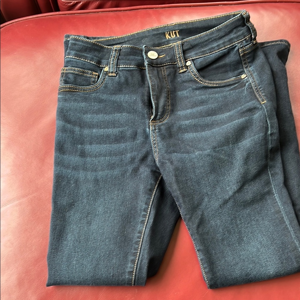 Kut from the Kloth Blue Skinny Jeans with Stretch